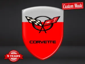 Corvette Autocollants Affaires Sur Mesure Limité Stylé